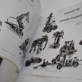 LEGO Education MINDSTORMS EV3 Instruction Manual Booklet 45544