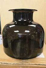 Threshold Studio Mcgee Smoked Glass Vase Medium