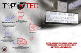 Turbolader A6480960299 743436 MERCEDES BENZ E KLASSE S320 CDI 320CDi 280CDi 6480