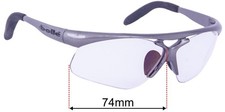 SFx Replacement Sunglass Lenses fits Bolle Vigilante - 74mm Wide