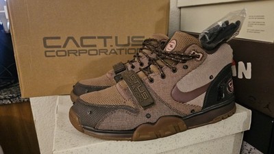 Nike Air Trainer 1 SP Travis Scott Wheat Sneakers Mens Size 11.5