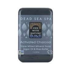 Dead Sea Mineral Bar Soap Activated Charcoal 7 Oz