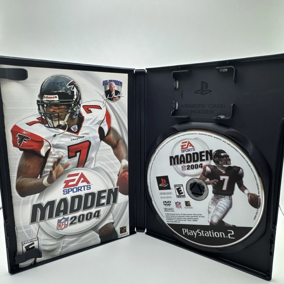 Madden NFL 2004 (PS2 Sony PlayStation 2, 2003) Completo con Manual Foto 3 de 4