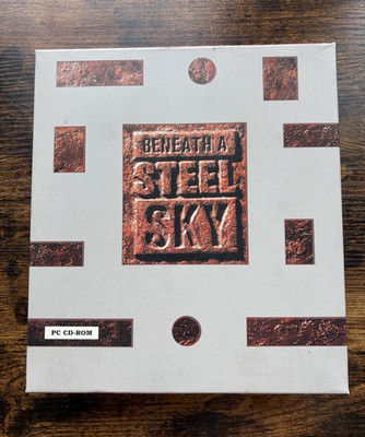 Virgin Beneath a Steel Sky PC CD-ROM w/ Comic Book Included 1994