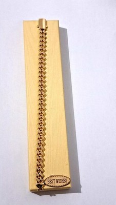 Panzerarmband  Gelbgold  585 / 14 Karat / 21cm - 16,29 g. - Armband