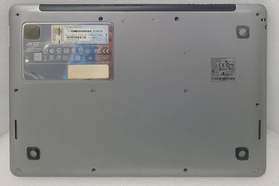 Acer Aspire Ultrabook S3 MS2346 Laptop Intel I5 NO Ram/HD/OS NO Power (FL) - Image 3 of 4