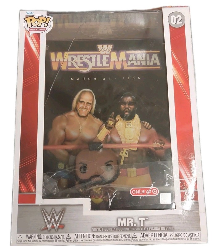 Funko POP! WWE- Mr. T #2 Target Exclusive WRESTLEMANIA 1985