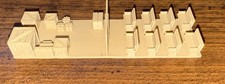 HO Scale 34' Overton Combine Interior 3D Print Fits Roundhouse Tan