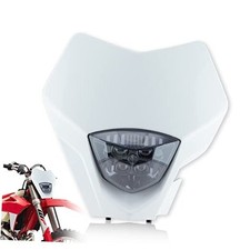 Universal Dirt Bike LED Head Lamp - Motorcycle LED Headlights for Pit White