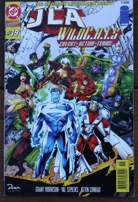 DC Crossover #19 - JLA - WILDC.A.T.S - Image - Dino Comics
