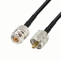 Antennenkabel N-Buchse / Uhf-Stecker RF5 20 M