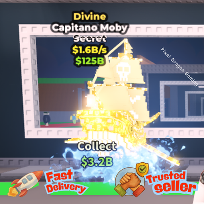 #ad #ad STEAL A BRAINROT🧠Divine Capitano Moby 1.6B s🧠 🌞 Cheap Fast 🚀 $49.83