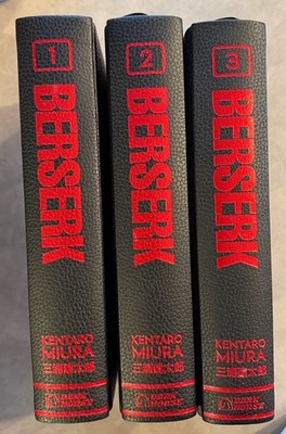 Berserk Vol 1-3 Kentaro Miura Hardcover English Manga Dark Horse Illustrated