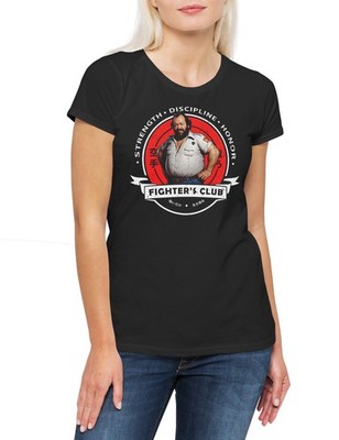 Fighter's Club Bud I Damen T-Shirt Buddy Mücke Bomber Fist Fight Spencer