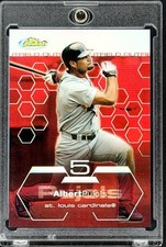 Albert Pujols 2003 Finest #95 Refractor St Louis Cardinals