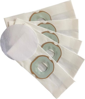 Upgraded Vacuum Bags For  Shop Vac Hippo, Replaces #9014600-5 bags + 1 Filter