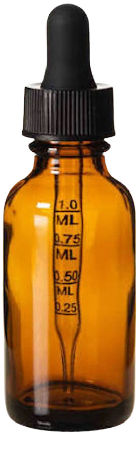 80 Pcs 60ml [2 oz] AMBER Boston Round Bottle  Dropper with G