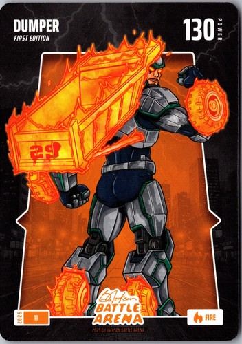 2026 Bo Jackson Battle Arena Fire - Dumper “Cal Raleigh` #11