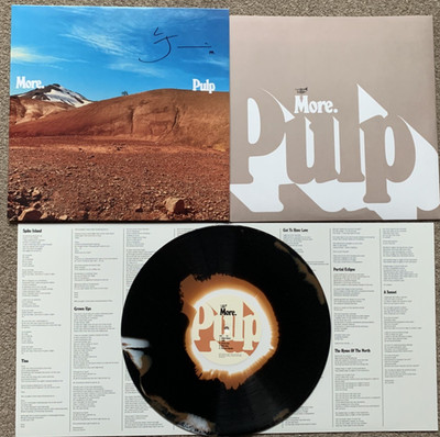 SIGNED Pulp More Ink Spot Variant  12'' Vinyl LP Signed by Jarvis Cocker NEW
