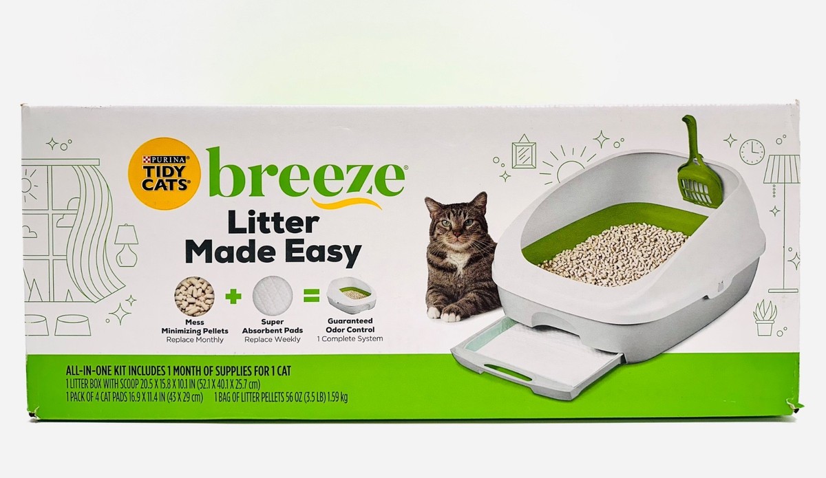 TIDY CATS Breeze Enhanced Active Clean Scent Litter Pellets