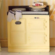 Cream Aga Stove 1:12 Scale for Dolls House 2942 Dolls House Emporium