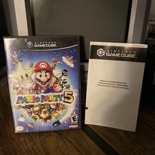 CASE ONLY Mario Party 5 Nintendo Gamecube NO GAME, NO Manual NGC