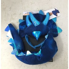 Way to Celebrate Halloween Blue Dino Kit Costume Ages 3 Headband and Tail