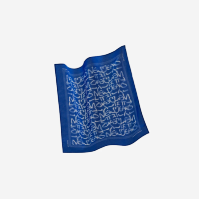 NewJeans x Hiroshi Fujiwara Coller Bandana, Blue | eBay
