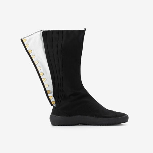 Marugo Air Jog III 12 Kohaze Clasp Split Toe Boots Japanese Tabi Shoes Black - Picture 3 of 6