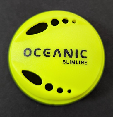Original, OEM Oceanic Slimline Octo Membran Purge Frontabdeckung Taucher Gelb
