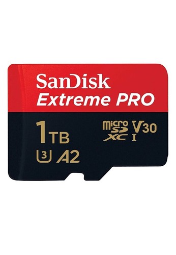 SanDisk Extreme Pro micro SD Card Memory Card 1TB C10 170MB/s A2 With Adapter - Afbeelding 1 van 7