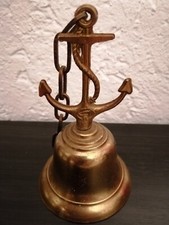 Alte Schiffsglocke Messing Glocke Deko Glocke SEHR DEKORATIV TOLLE KLANG