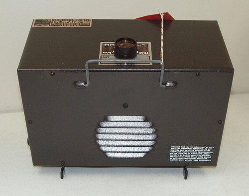 Neu! NOS!! NEUWERTIG! Vintage LAKEWOOD "Tragbare Elektroheizung" Modell #100 (1320 Watt) - Bild 4 von 6