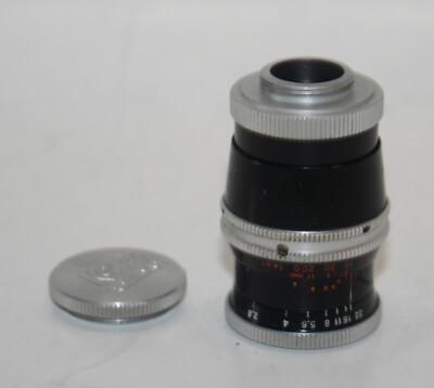 KERN PAILLARD YVAR AR 36mm 1:2.8 D mount LENS for BOLEX w/ KERN