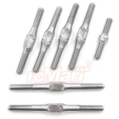 Yeah Racing Titanium Turnbuckle Set For Xpress Execute XQ1 XQ1S RC Car #XPXQ-013