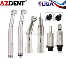 Dental Kit de pieza de mano turbina fibra óptico LED de alta y baja velocidad