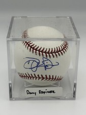 Danny Espinosa Signed Major League Baseball In Blue Pen ROMLB