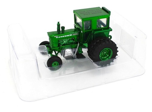 2021 SpecCast 1:64 OLIVER Model 1855 Tractor w/CAB GREEN CHROME *HEARTLAND SHOW - Picture 2 of 2
