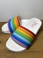 Girls Sandals Jellypop Rainbow Size 2