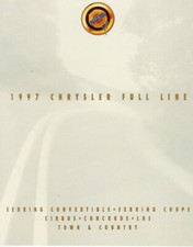 1997 CHRYSLER  Full Line  BROCHURE