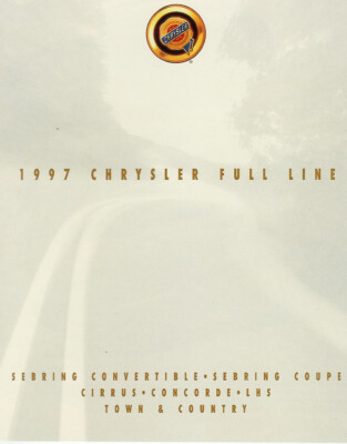 1997 CHRYSLER  Full Line  BROCHURE
