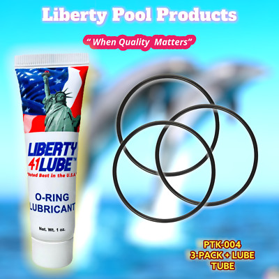 154491  1-1 2  Bulkhead O-ring Fits Pac Fab 3-Pack + Lube Tubę