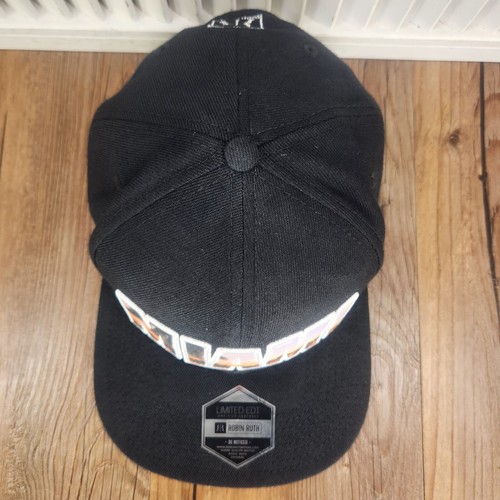 Robin Ruth Miami Limited Edition Snapback Hat Cap Black Colorful South Beach Sun - Picture 8 of 11