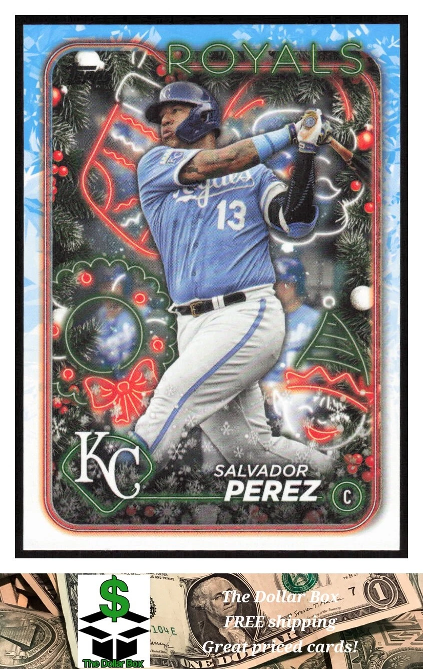 Salvador Perez trading card