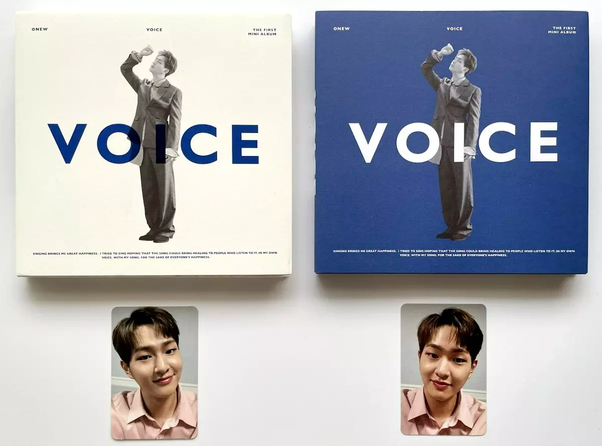 送料無料 SHINee ONEW ソロアルバム VOICE 青 新品未開封品 | iuggu.ru
