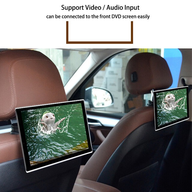 Car Seat TV Android Headrest Monitor For Audi A1 A3 A4 A5 A6 A7 A8 Q2