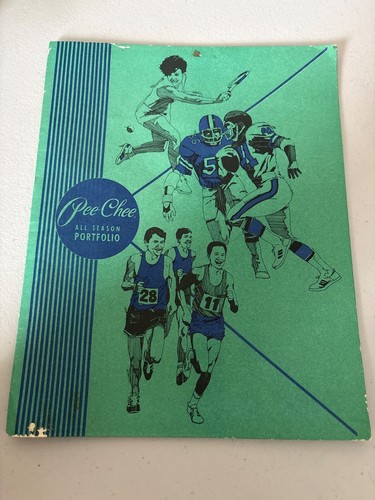 Pee-Chee All Season Portfolio Folder Mead #33022 (1) - Blue Green 1987 ...