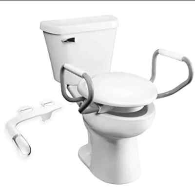 Bemis Assurance Clean Shield Bidet 7YR85320H20 3'' Toilet Seat Support Arms $420