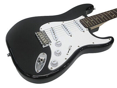 GrassRoots G-SE-50R Black Strat Electric Guitar, 3.49kg GrassRoots G-SE-50R Black Strat Electric Guitar, 3.49kg