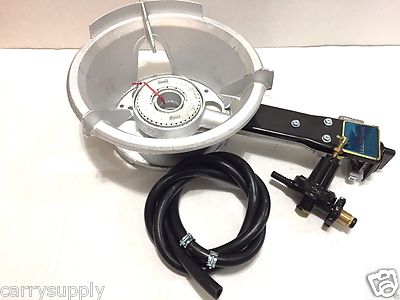 High Pressure Burner Propane Gas Automatic 9'' Mouth Up to 83000 BTU/HR, B-0002